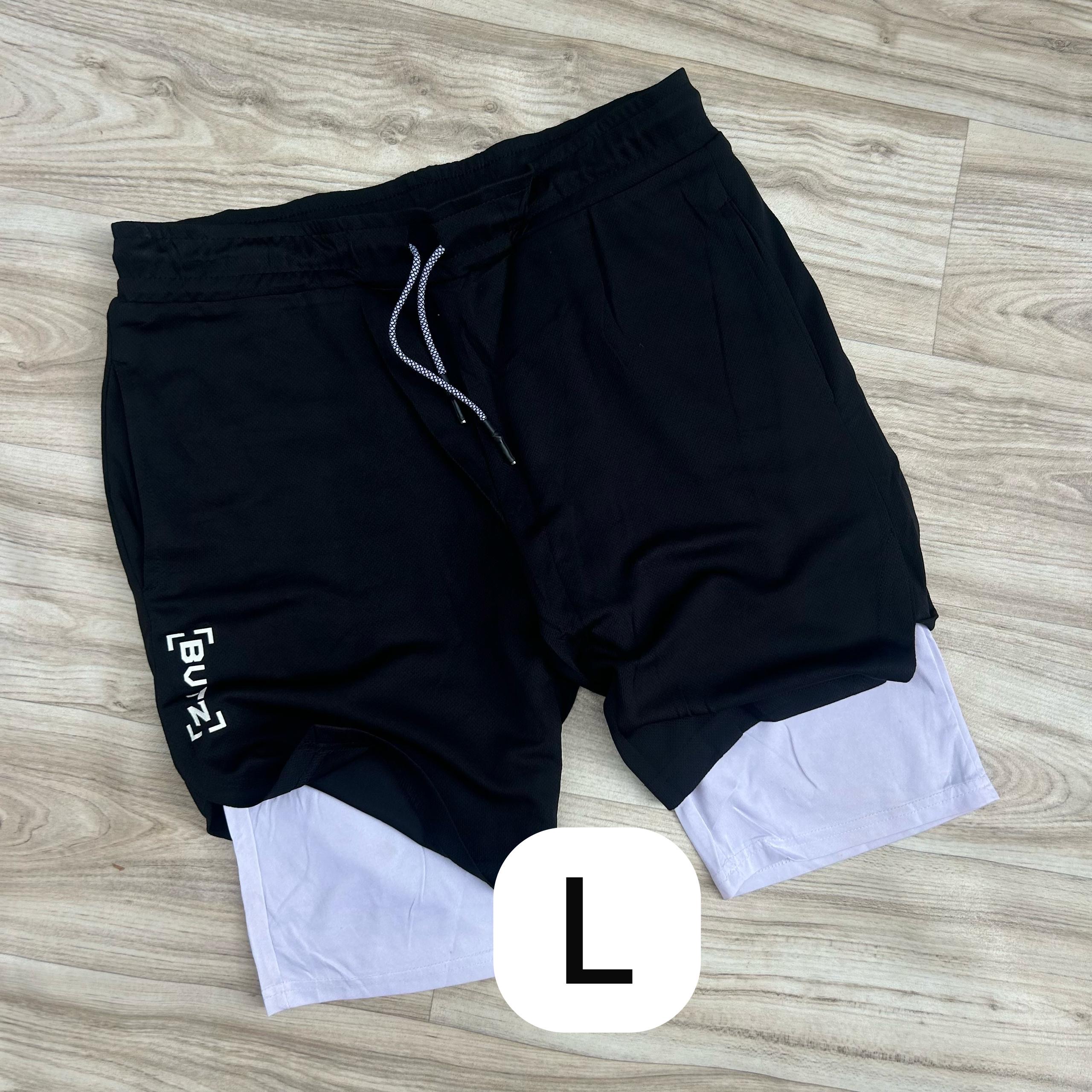 2-in1 sports shorts